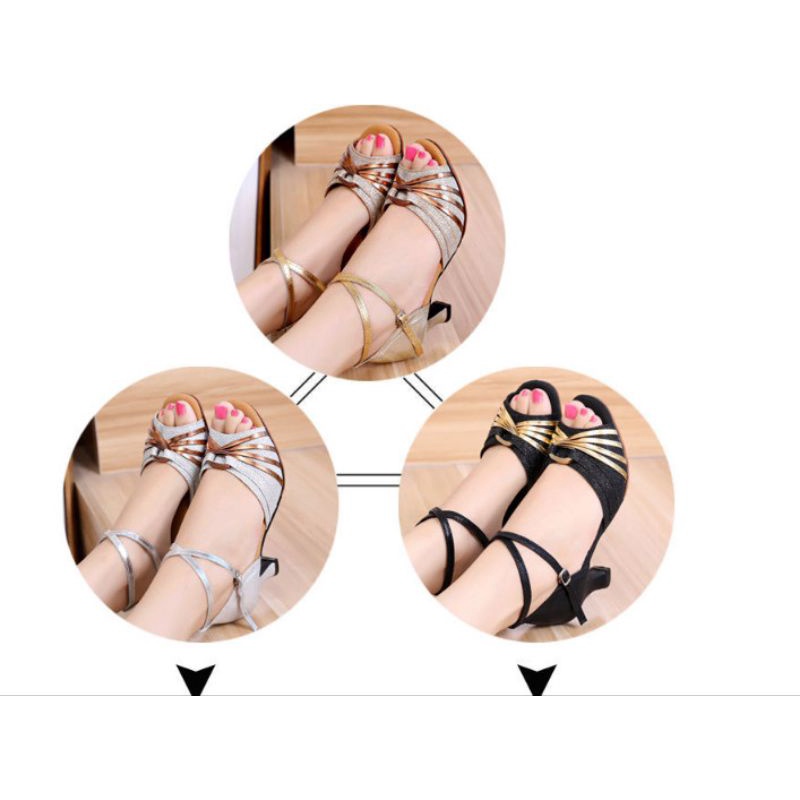 Giày sandan khiêu vũ 5f