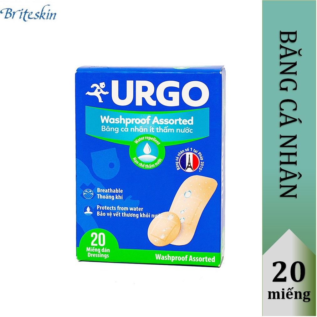 Băng Cá Nhân Chống Thấm Nước Urgo Washproof