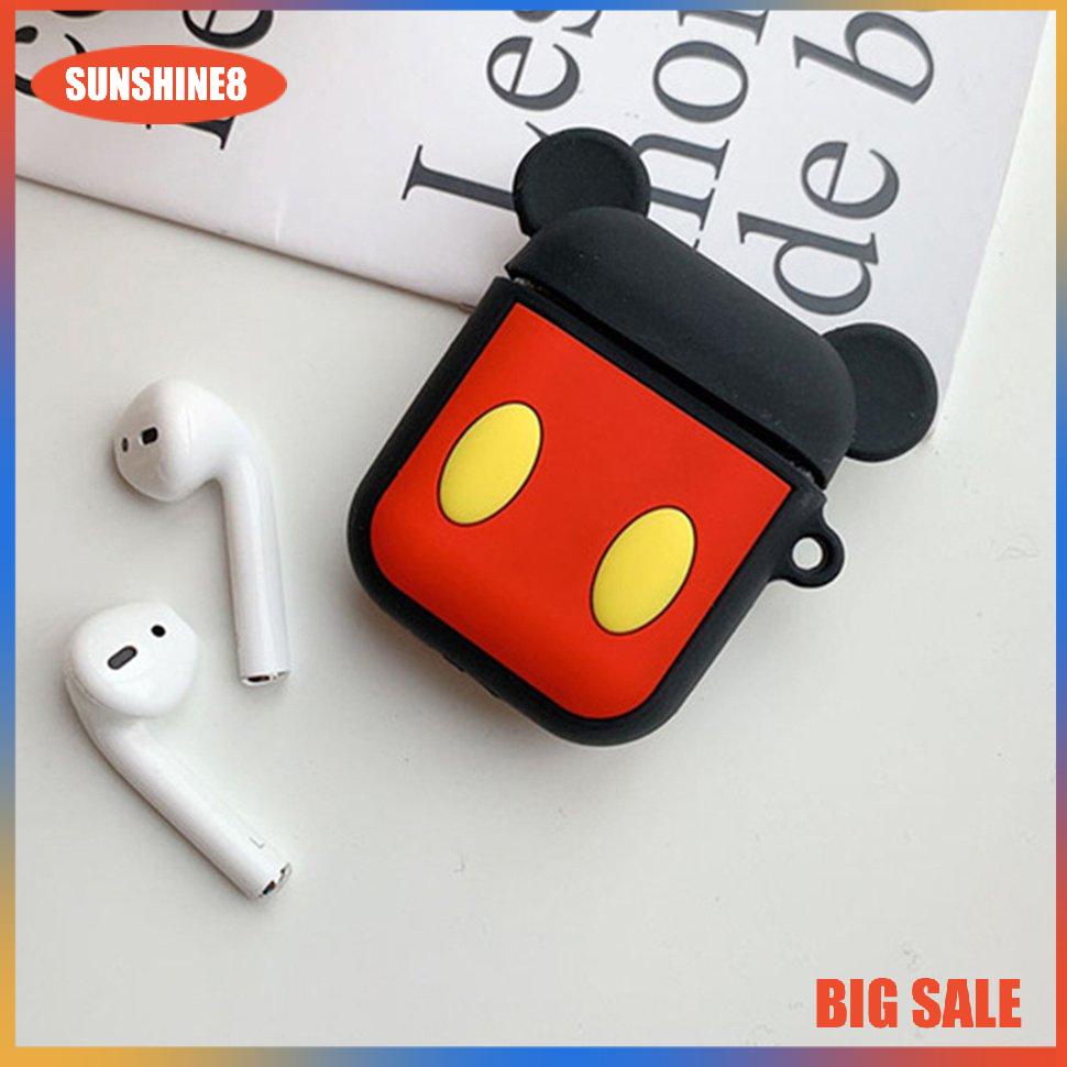 【SUN】Headphone Cases For Airpods1/2 Cartoon Silicone Wireless Earphone Skin
