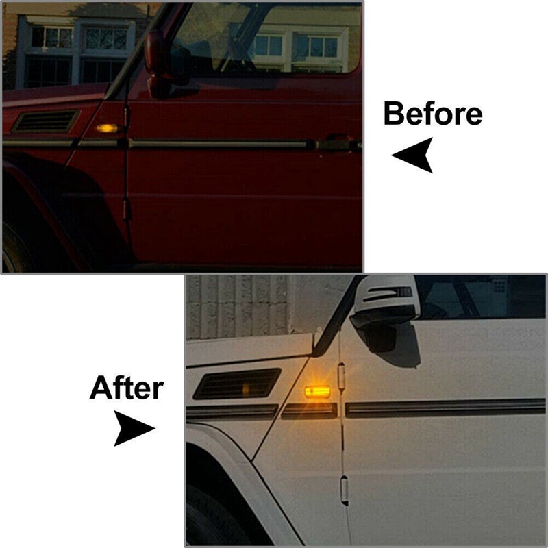 Set 2 Đèn Xi Nhan Cho Mercedes-Benz W460 W461 W463 G500 G550 G55 G65