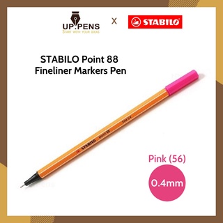 Bút line Stabilo Point 88 Fineliner Markers Pen – Màu hồng (Pink)