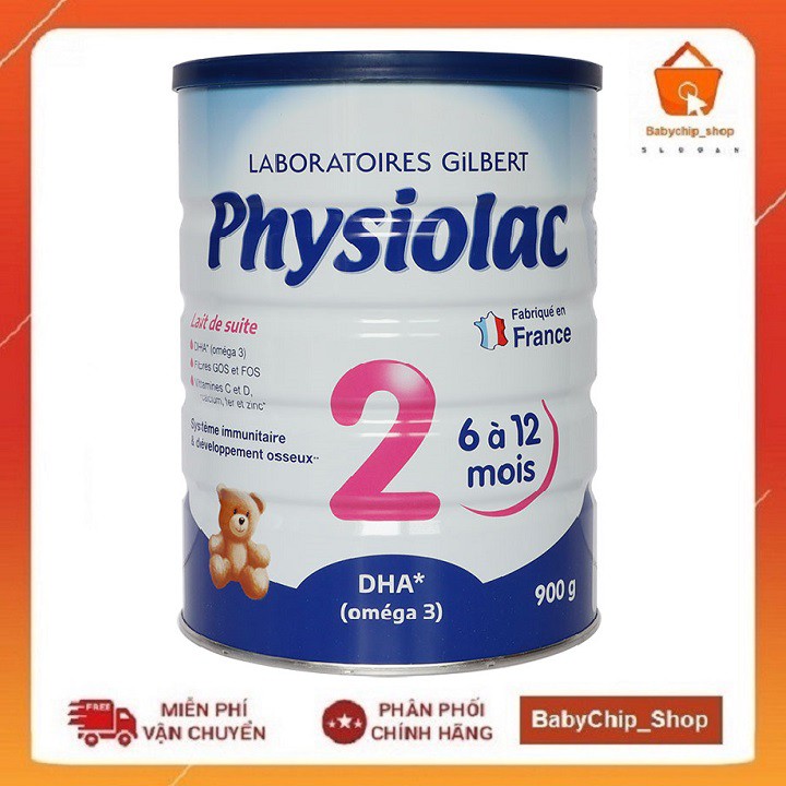 Sữa Physiolac só 1,2,3 900g [Date 2023]