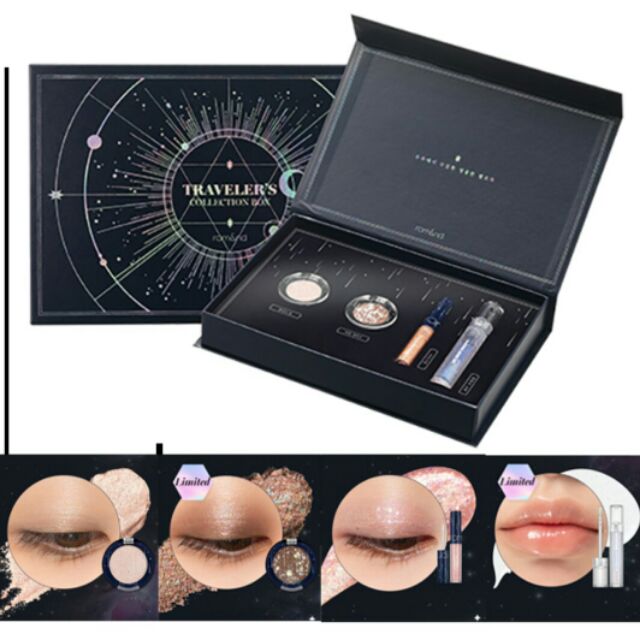 PHIÊN BẢN LIMITED - ACROSS THE UNIVERSE] Bộ Make Up Romand Traveler's Collection Box 🌈🌈