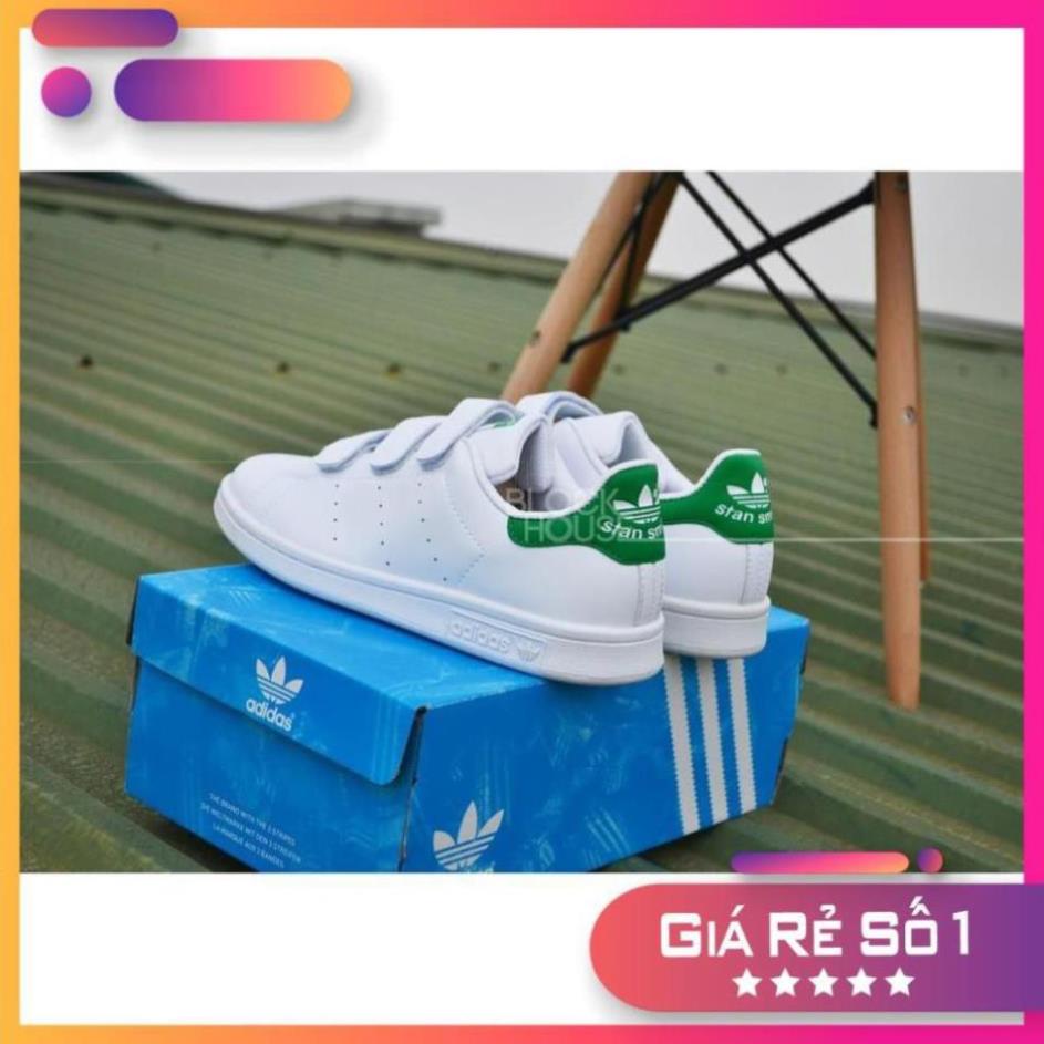 💔 🍊 [Sale 3/3] GIÀY ADIDAS STAN SMITH CF GREEN (Stan Smith quai dán) Sale 11 &lt; : : 🍊