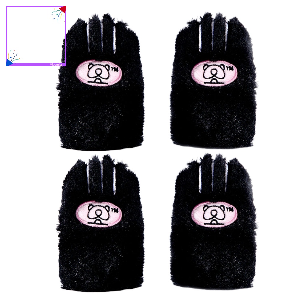 Vỏ Bọc Chân Mèo Bằng Lông Nhung Chống Cắn