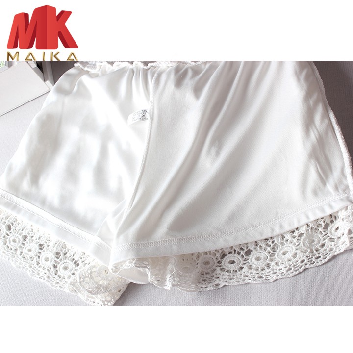 Quần Ren Đi Biển MK MAIKA mẫu ren mới MKF008 Trắng | BigBuy360 - bigbuy360.vn