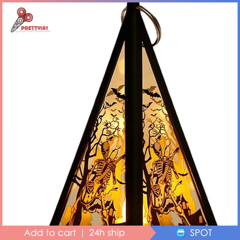 [Prettyia1] Đèn Lồng LED Trang Trí Tiệc Halloween