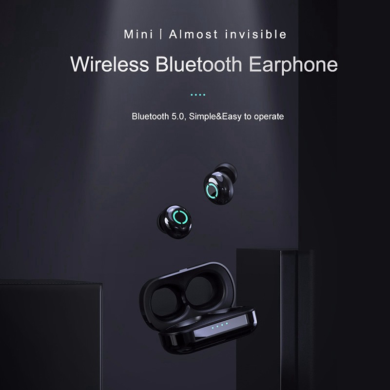 Tai Nghe Bluetooth 5.0 T5 Tws Ipx5 Chống Thấm Nước Cho Ios Android