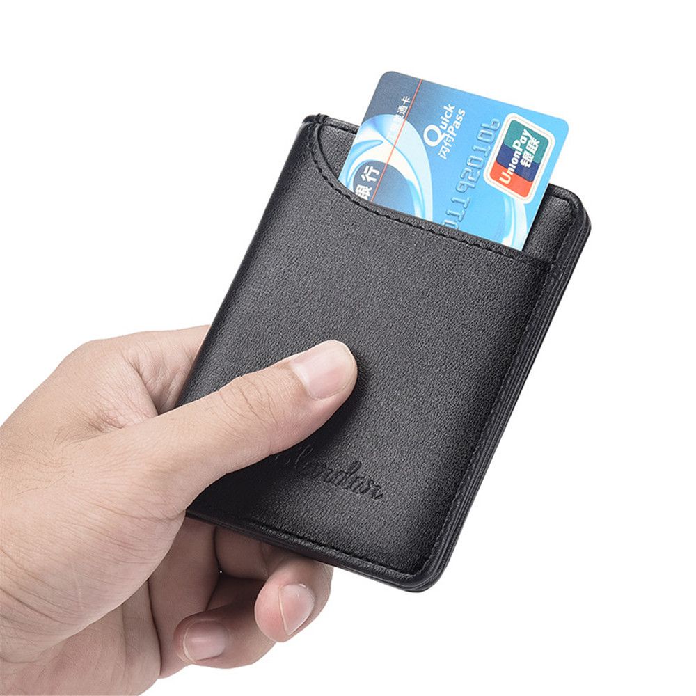 Ví Đựng Thẻ / Tiền Xu Mini Siêu Mỏng Cho Nam Giá Đỡ
