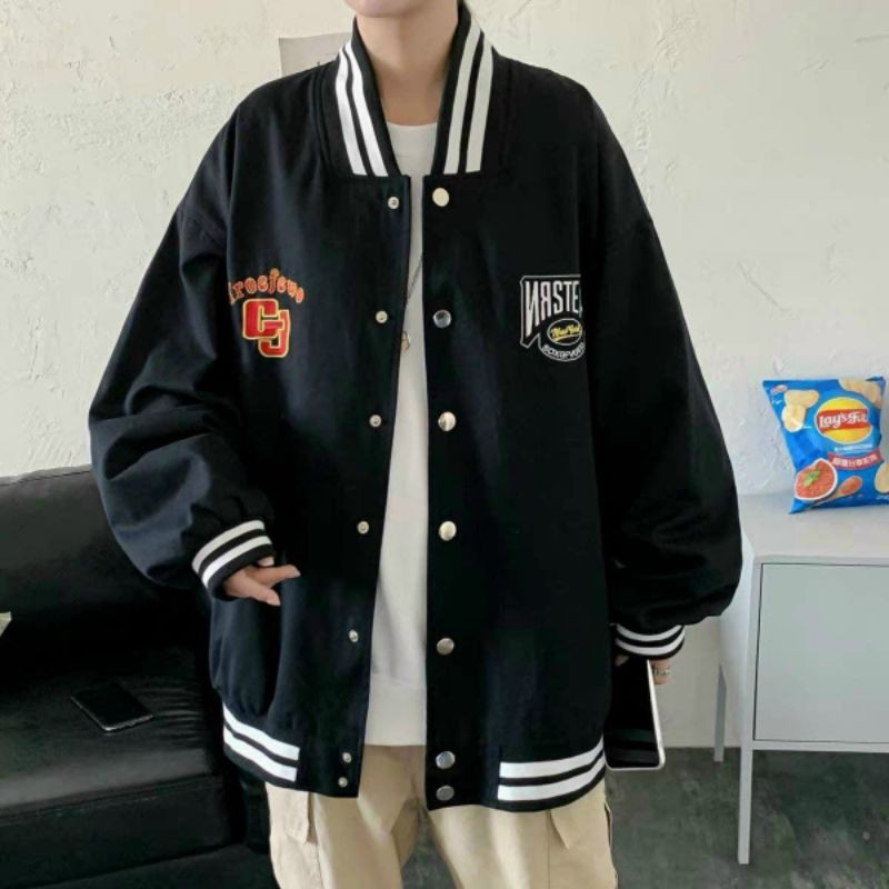 Áo khoác dù unisex kiểu bomber,Áo khoác dù mẫu hè mặc thoáng mát thích hợp mặc cặp thời trang teen trẻ trung