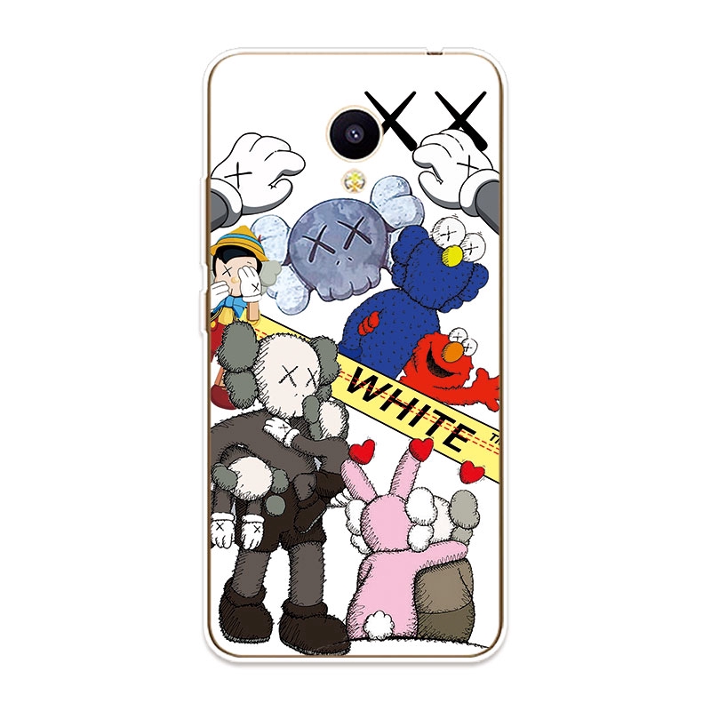 Ốp Lưng Meizu M5C M5S M6S M6T U10 U20 TPU mềm Case KAWS