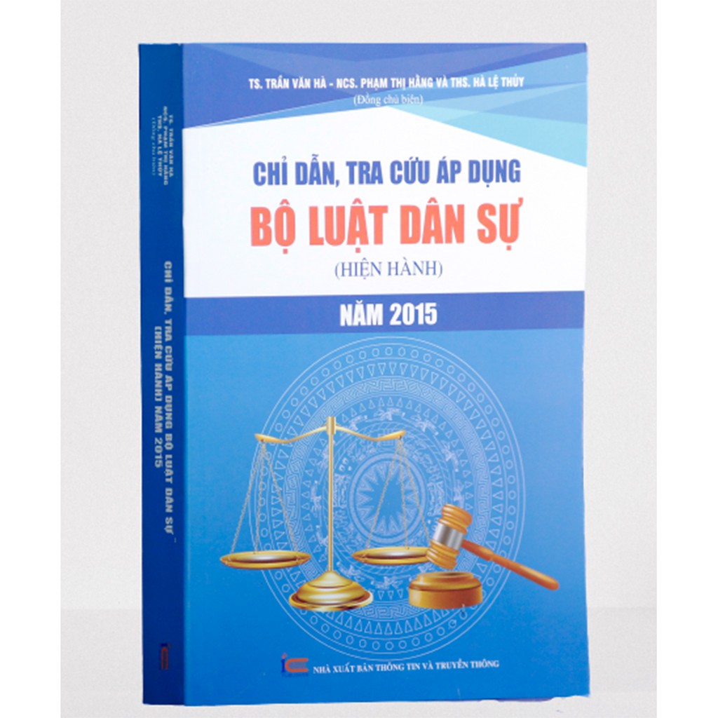 Sách - Chỉ dẫn tra cứu áp dụng bộ luật dân sự năm 2015