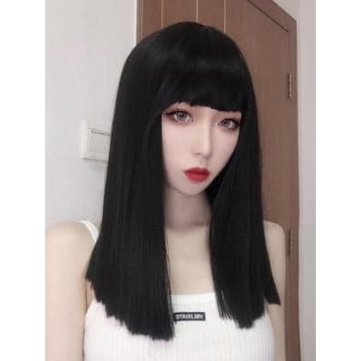 Tóc giả nữ nguyên đầu siêu hot-chị em mê mẩn