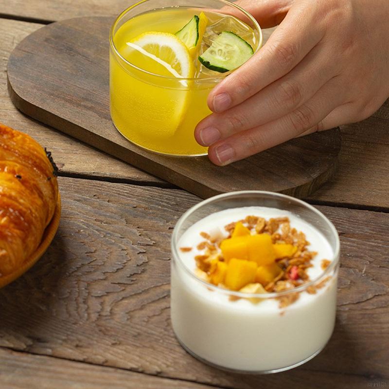 Tô Thủy Tinh Chịu Nhiệt Cao Dùng Làm Bánh Kem / Sữa Chua / Pudding
