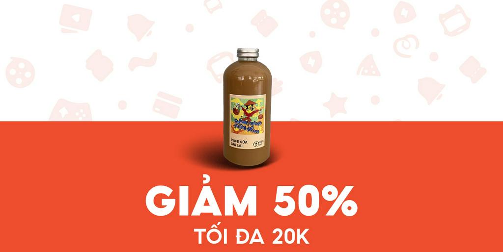 - Đen Đá - Giảm 20K Coldbrew cà phê sữa 250ml