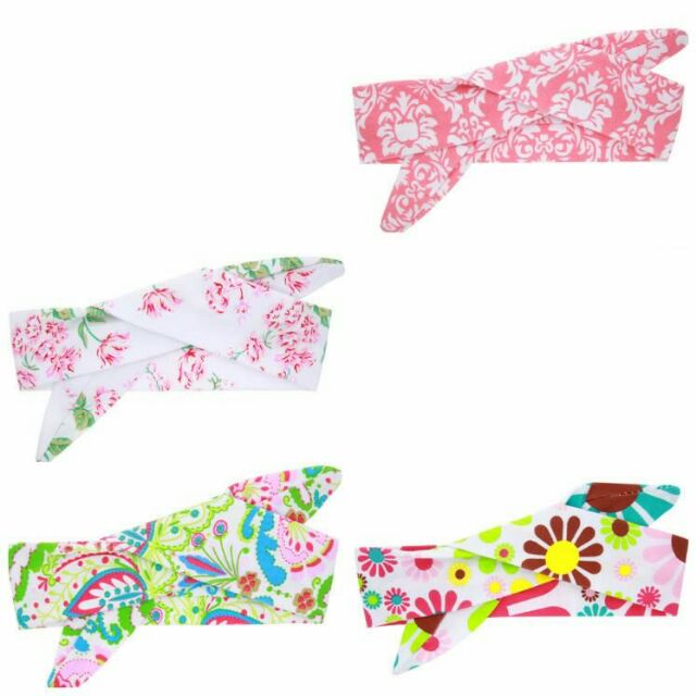 Turban thun nhiều màu xinh xắn cho bé gái