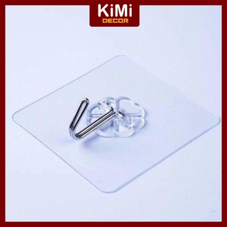 Combo 10 móc treo đồ dán tường siêu dính siêu chịu lực - hàng dày loại 1