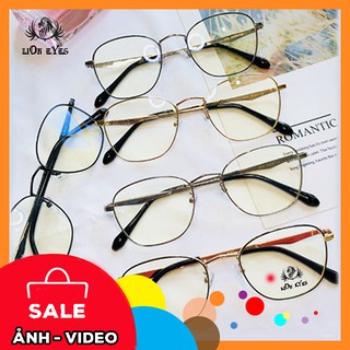 KÍNH MẮT VUÔNG TRÒN NAM NỮ THỜI TRANG UNISEX ĐỔI MÀU MẮT, KÍNH CÓ TRANG BỊ MẮT CẬN