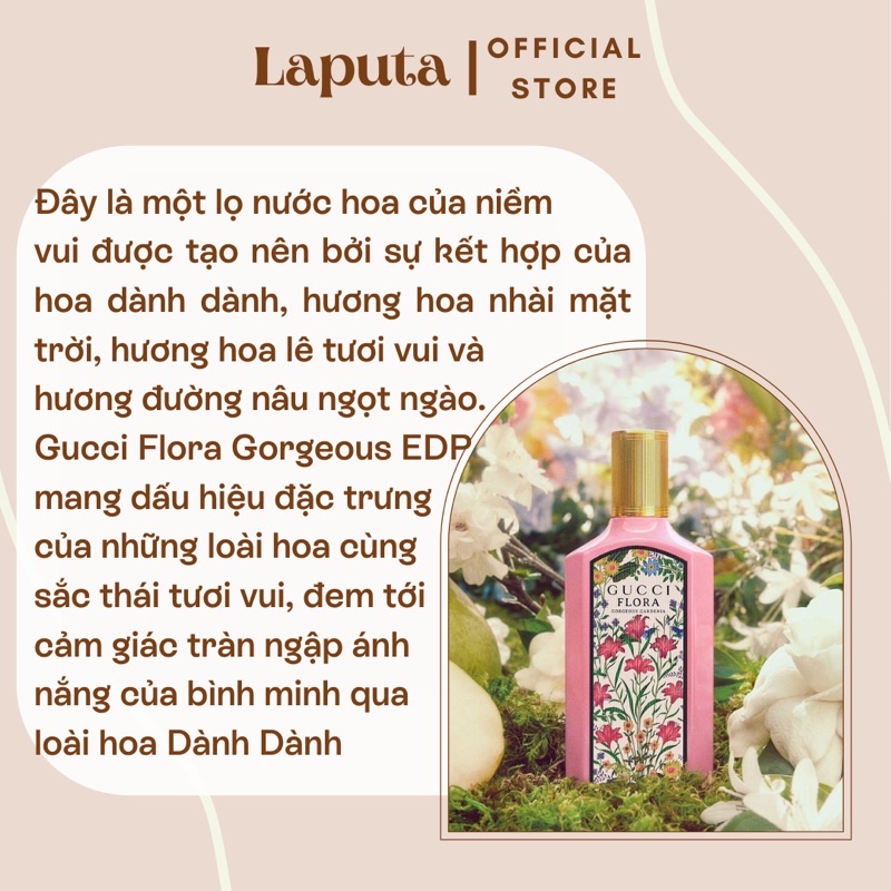 Nước Hoa Nữ Flora Gorgeous Gardenia EDP hương hoa nhẹ nhàng, nữ tính