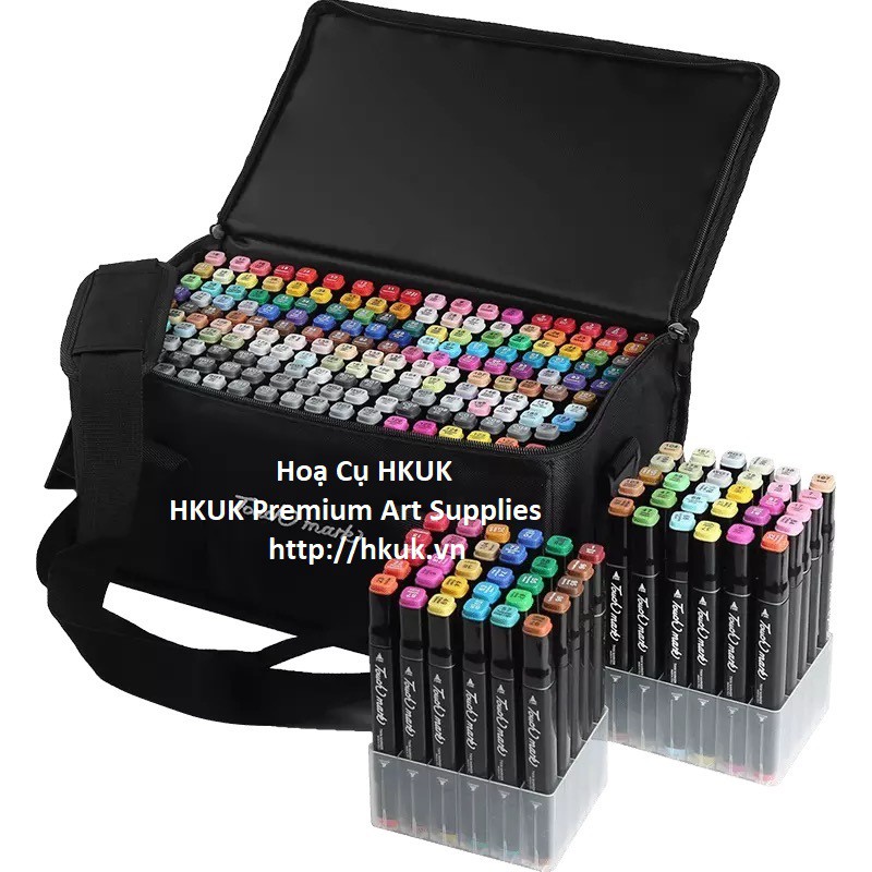 Bút vẽ touch mark 40/60/80/168 bút màu marker Touchmark màu dạ touch mark cool chuyên vẽ anime manga cao cấp