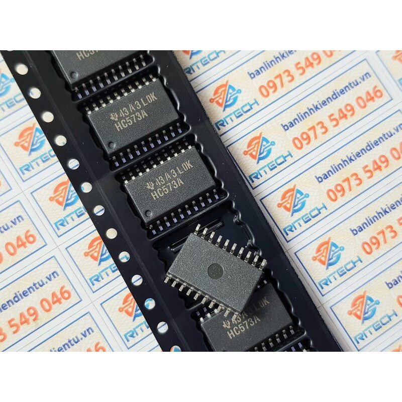 Combo 5 chiếc 74HC573D, SN74HC573D IC Số SOP-20 7.2mm