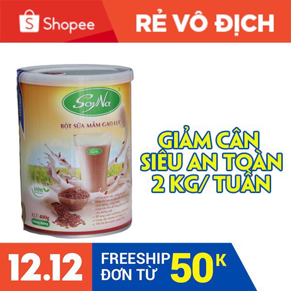 BỘT SỮA MẦM GẠO LỨT 400G.