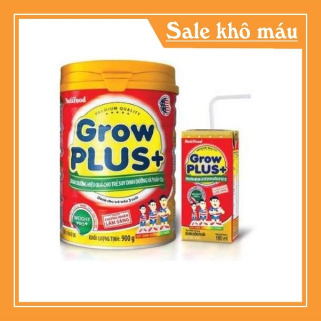 Sữa bột  Grow plus lon 900g