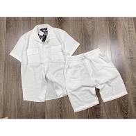 Set Quần Áo Đũi Nam Cộc Tay Cổ Bẻ Lịch Sự Siêu Mát - Đũi 05 -XƯỞNG MAY THẢO PHẠM | BigBuy360 - bigbuy360.vn