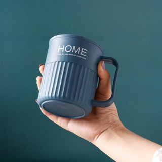 Cốc đánh răng có quai chữ home