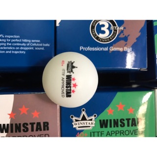 Quả Bóng Bàn 40+ WINSTAR 3Star Chính Hãng ( 1 hộp 6 quả )