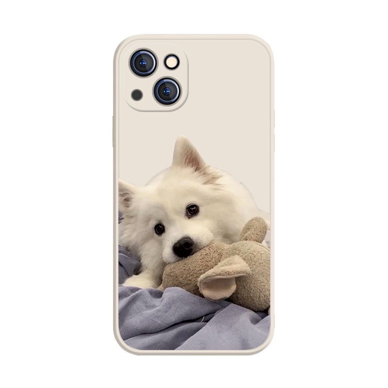 Ốp Điện Thoại Hình Chú Chó Husky Chống Sốc Cho Iphone 13 Pro 11 Pro Max Xr 6s 7 8 Plus 12 Mini 14 Xs Max