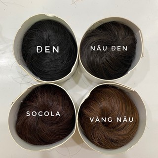 TÓC GIẢ BÚI MINI KẸP NỬA ĐẦU (ảnh thật shop tự chụp)