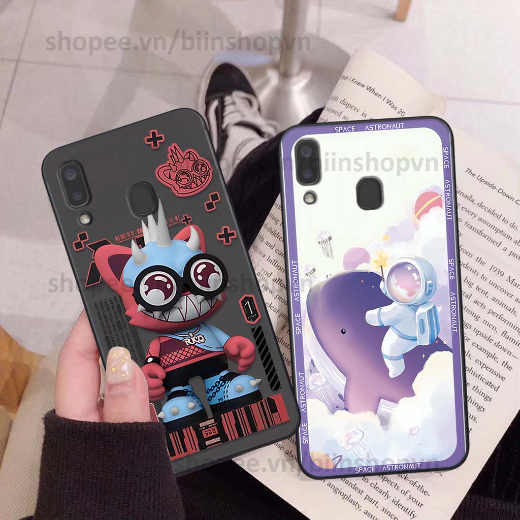 Ốp Samsung A20 / A30 phi hành gia vũ trụ space.x siêu đẹp, thời trang