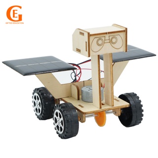 Mô hình xe hơi robot moon rover lắp ráp diy dành cho bé