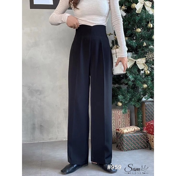 QUẦN XUÔNG NỮ, QUẦN CULOTTES CẠP SIÊU CAO CHẤT VẢI XỊN MỊN QUẢNG CHÂU LOẠI 1 MS20715
