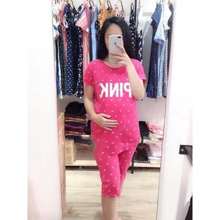 Bộ bầu chất cực mát, ngắn tay mặc mùa hè