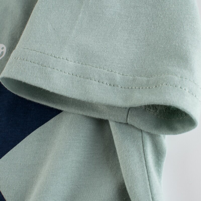 Áo Thun Tay Ngắn In Hình Cá Mập / Khủng Long 3D Thời Trang Cho Bé