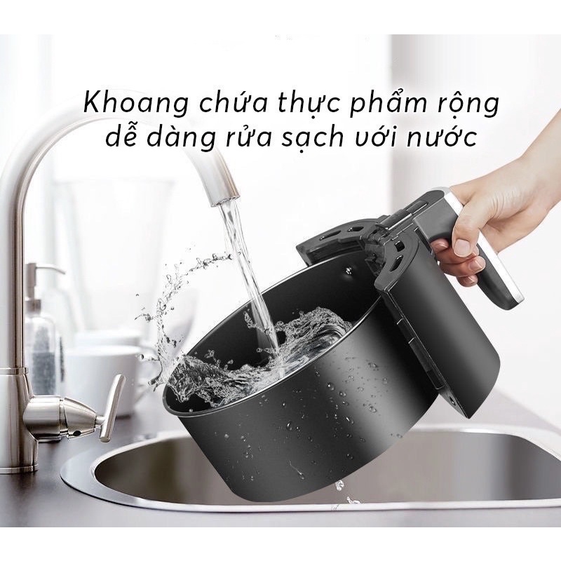 Nồi chiên không dầu Camel 6 L