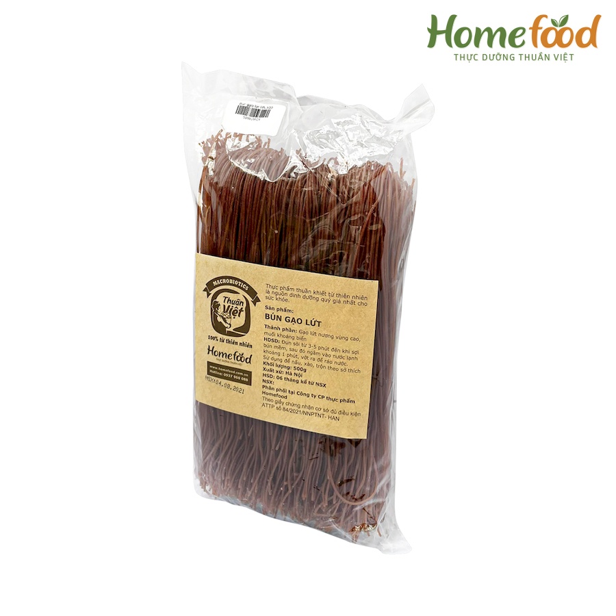 Bún/phở gạo lứt Homefood - 500g