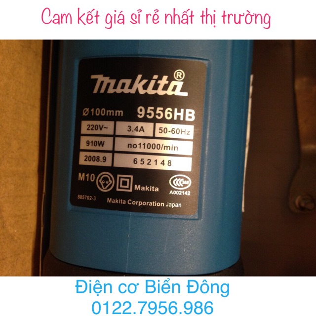 MÁY MÀI CẮT MAKITA NEW mài cắt sắt, tường, gỗ, tôn.