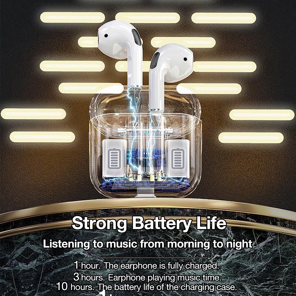 Bộ Tai Nghe Không Dây Bluetooth Mini Pro 4 TWS Có Mic