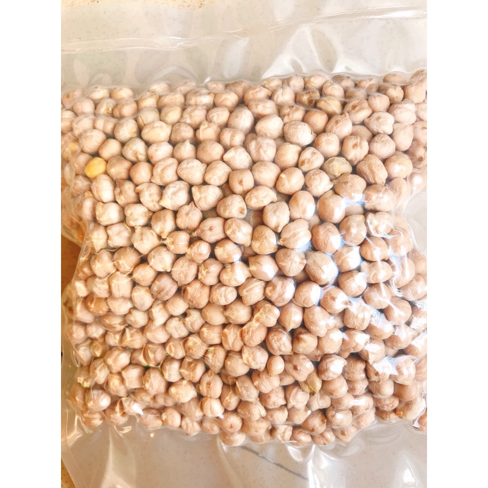 Hạt đậu gà nhập khẩu Chickpeas không biến đổi gen 500gr - Đậu gà cho bé ăn dặm, làm sữa hạt - Hỗ trợ giảm cân
