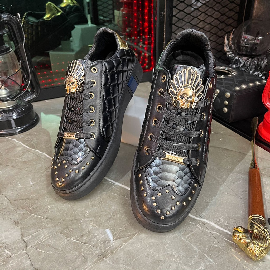 [Mã FASHIONGO15 giảm tới 60K đơn 300K] Giày Thể Thao Nam Cao Cấp Da Poly Synthetic Nhập Khẩu Thiết Kế Sang Trọng LC15 | BigBuy360 - bigbuy360.vn