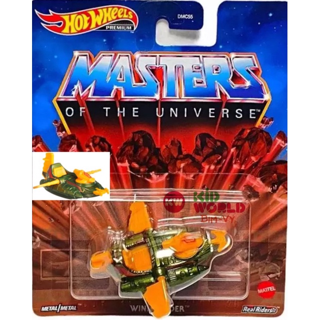 Xe mô hình Hot Wheels Premium Masters of the Universe Series Wind Raider HCF55.