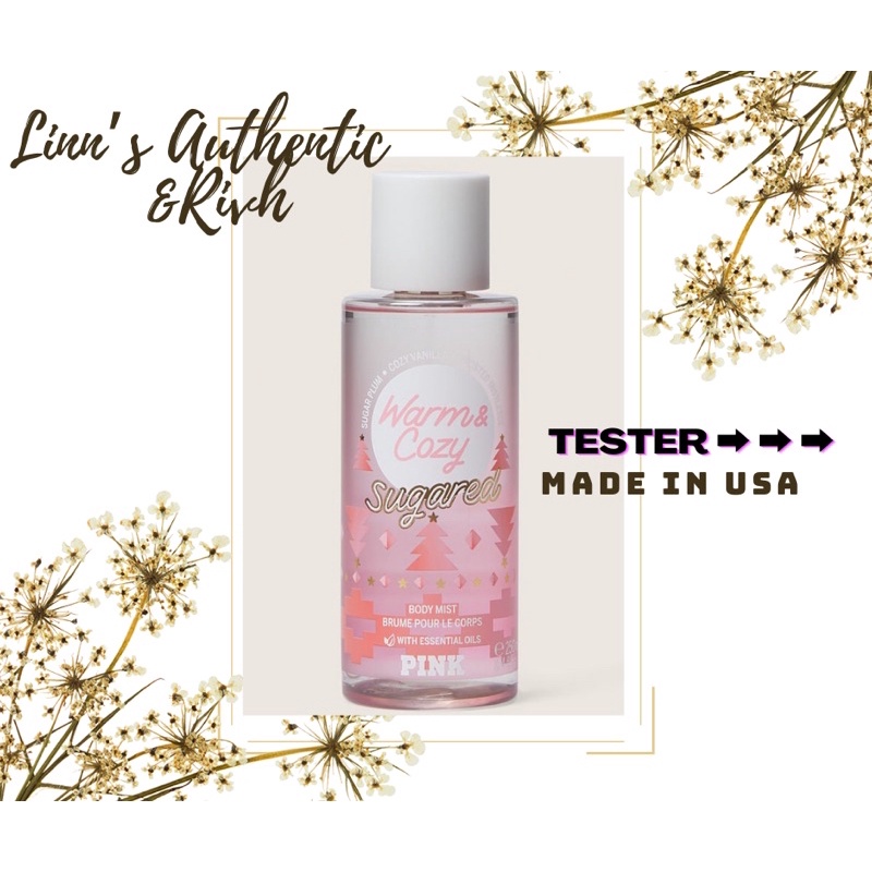 WARM COZY SUGARED - Xịt Thơm Body Mist Victoria’s Secret Usa