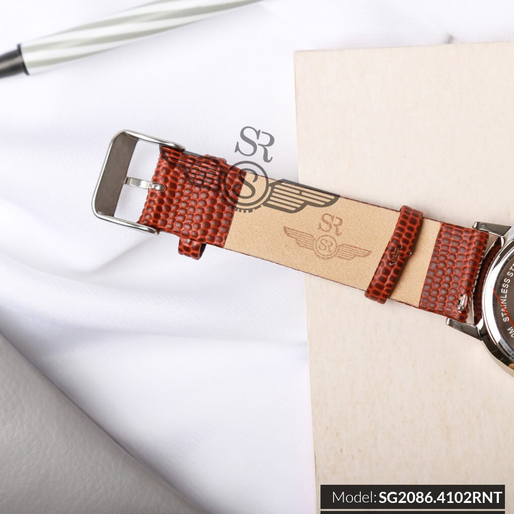 Đồng hồ đôi mặt kính sapphire SRWATCH SR2086.4102RNT chống trầy, chống nước 5ATM bảo hành 12 tháng quốc tế