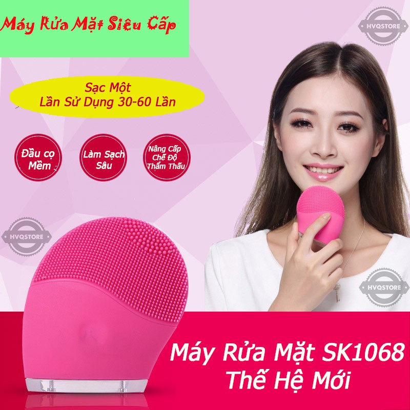 Máy Rửa Mặt SK1068 Siêu Câp Thế Hệ Mới