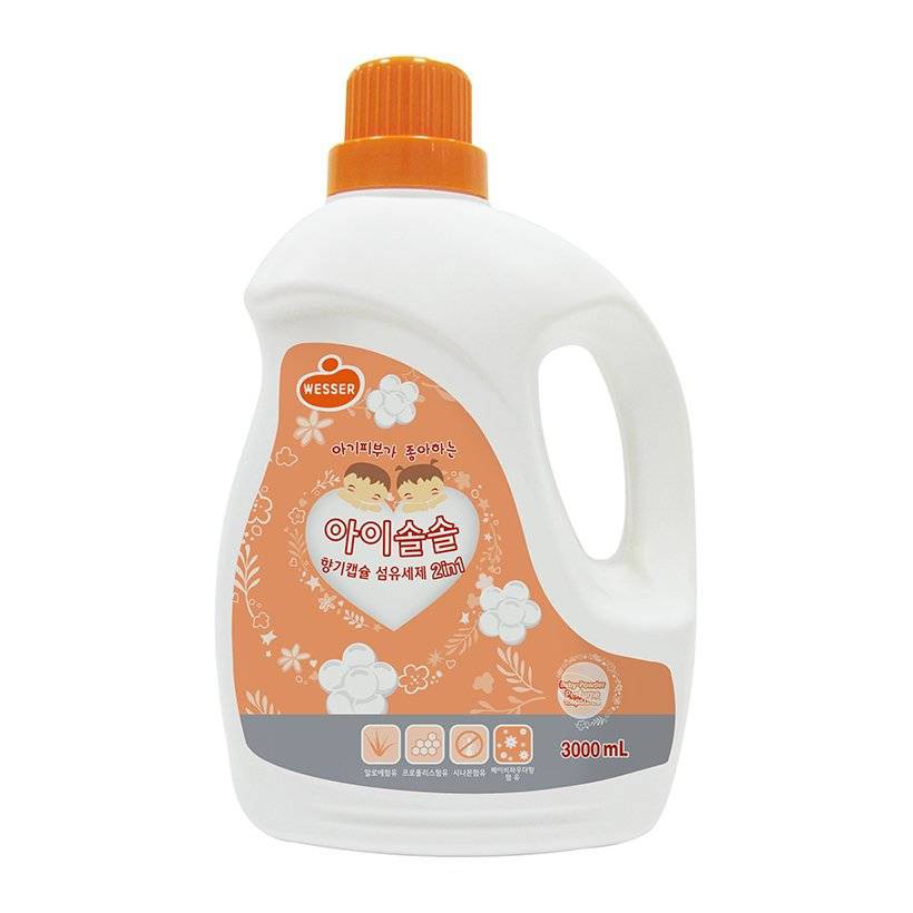 [CHÍNH HÃNG] Nước Giặt Xả Wesser Hương Powder Can 3000ml