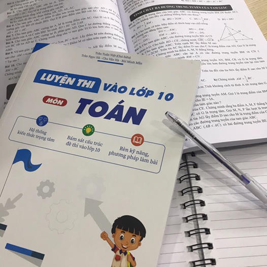 Sách - Luyện Thi Vào Lớp 10 Môn Toán - Hệ thống kiến thức trọng tâm toán 9, rèn phương pháp dạng bài toán, Chinh phục 8+