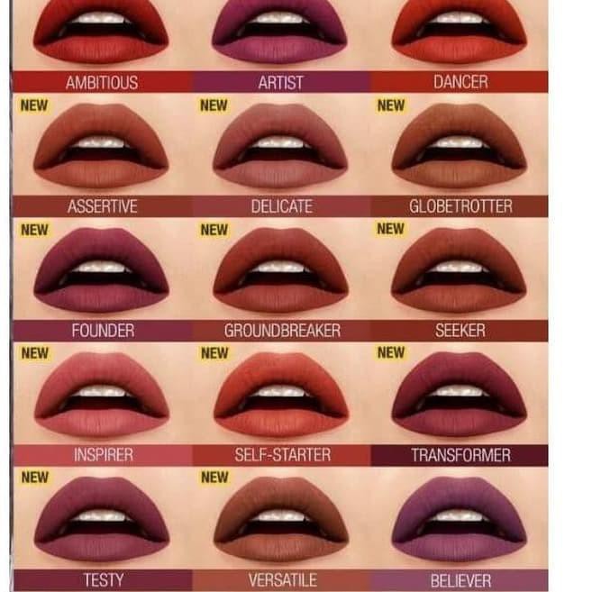 (Hàng Mới Về) Son Kem Lì Maybelline Lên Màu Chuẩn Đẹp | BigBuy360 - bigbuy360.vn